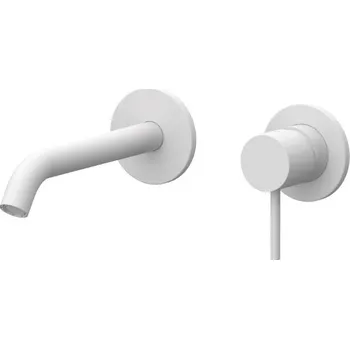 Vodovodní baterie Sanjet Rondo umyvadlová baterie podomítková 2 prvky bílá X15PLBO