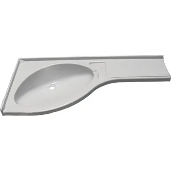 Umyvadlo Rohové umyvadlo s poličkou Comet pravé