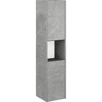 Koupelnový nábytek Dřevojas Vysoká skříň BONO SVD2O 35 - D20 Galaxy / Úchytka T33 / D20 Galaxy / Pravé