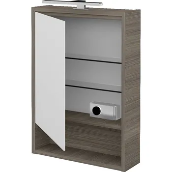 Koupelnový nábytek Dřevojas Jednodveřová galerka FOCUS GAOE 50 - D03 Cafe / Levé