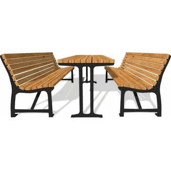 Zahradní sestava Luxusní zahradní set 1500 mm se smrkovými prkny + doprava zdarma