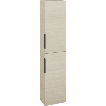 Koupelnový nábytek Dřevojas Vysoká skříň DOS SV1D2 35 - D04 Dub / Úchytka T07 / D04 Dub / Pravé