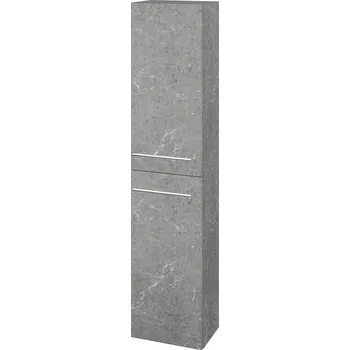 Koupelnový nábytek Dřevojas Vysoká skříň DOS SV1D2 35 - D20 Galaxy / Úchytka T02 / D20 Galaxy / Levé