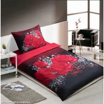 Povlečení POVLEČENÍ 3D * FOTOTISK * ROMANCE 2019