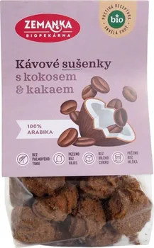 Biopekárna Zemanka Kávové sušenky s kokosem BIO 100 g