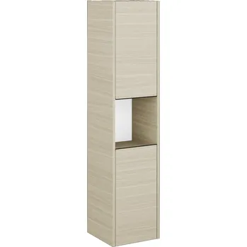 Koupelnový nábytek Dřevojas Vysoká skříň BONO SVD2O 35 - D04 Dub / Úchytka T33 / D04 Dub / Pravé