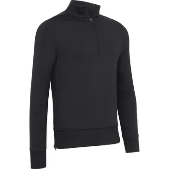 Callaway 1/4 Midweight Fleece Crossover dámská mikina, černá dámské, XL