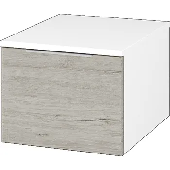 Koupelnový nábytek Dřevojas Nízká skříňka DOS SNZ1 40 - N01 Bílá lesk / Úchytka T05 / D05 Oregon