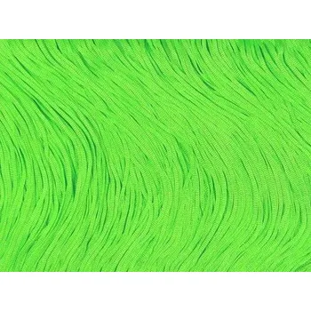 Dámský kostýmek EU Třásně elastické FLUORESCENT GREEN délka 30 cm