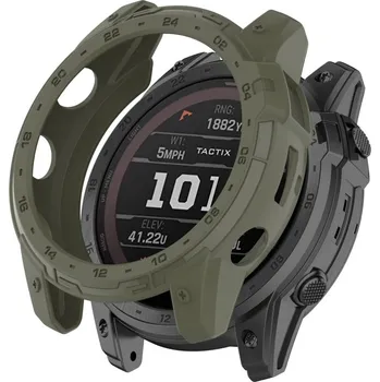 VSECHNONAMOBIL 51581 TPU HALF COVER Obal pro Garmin Enduro 2 / Tactix 7 tmavě zelený