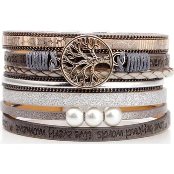 Náramek Náramek Miranda Trendy Strom Života Gray