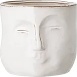 Bílý terakotový květináč Bloomingville Ignacia, výška 15,5 cm ID_1393573