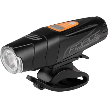 Cyklosvítilna světlo přední FORCE STOGIE 900 LM, USB, černé,doprava od 79,-kč