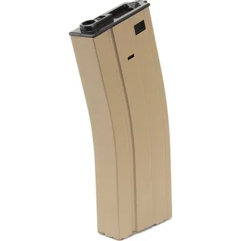 Airsoft Ares/Amoeba Kovový zásobník pro M4 na 300 ran - točný, pískový