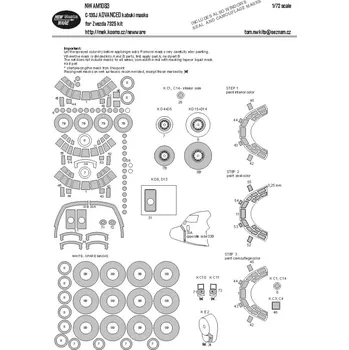 Plastikový model New Ware 1/72 Mask C-130J ADVANCED (ZVE 7325)
