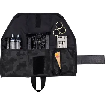 brašna na kolo brašna skládací FORCE MUSE, černá