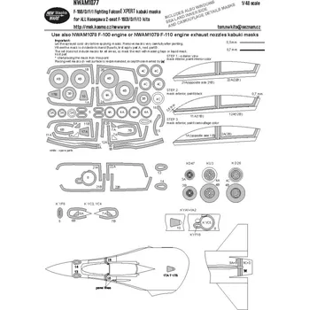 Plastikový model 1/48 Mask F-16B/D/F/I Fighting Falcon EXPERT (HAS)
