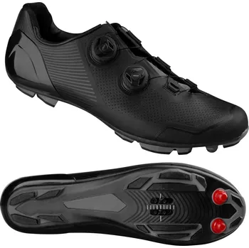 Pánská obuv tretry FORCE MTB WARRIOR KARBON, černé 44