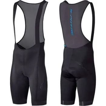 Cyklistické kalhoty SHIMANO S-PHYRE kraťasy s laclem, černá, XS
