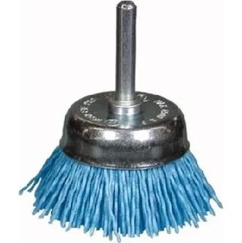 Brusný kotouč Kotouč nerez 50 mm hrncový se stopkou - modrý