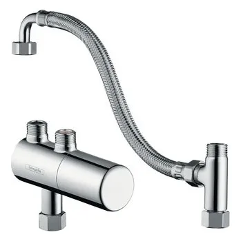 Vodovodní baterie Hansgrohe Ecostat CHROM Termostat pod umyvadlo na stěnu