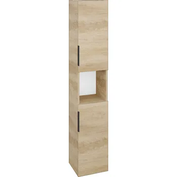 Koupelnový nábytek Dřevojas Vysoká skříň DOS SVD2O 35 - D15 Nebraska / Úchytka T07 / D15 Nebraska / Pravé