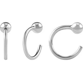 Náušnice Stříbrná záušnice s kuličkou DCC20967E