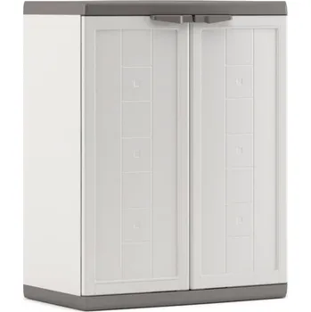 Zahradní skříň KIS Jolly Low Cabinet 68 x 39 x 85 cm, bílá