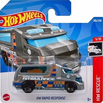 auto na autodráhu Hot Wheels HW Rapid Response Silver