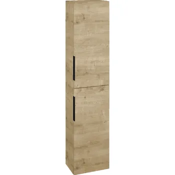 Koupelnový nábytek Dřevojas Vysoká skříň DOS SV1D2 35 - D09 Arlington / Úchytka T07 / D09 Arlington / Pravé