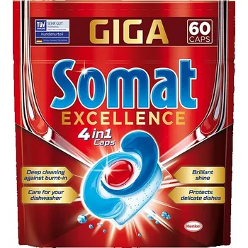 Somat Excellence 4v1 tablety do myčky, 60 ks