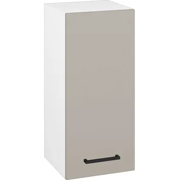 Koupelnový nábytek Dřevojas Horní skříňka SYD 35 - N01 Bílá lesk / Úchytka T06 / N07 Stone / Pravé