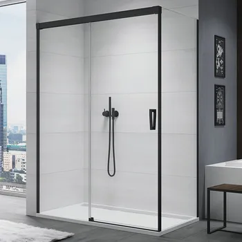 RONAL CADURA Jednodílné posuvné dveře s pevnou stěnou v rovině - pevný díl vlevo CAS2GSM20607