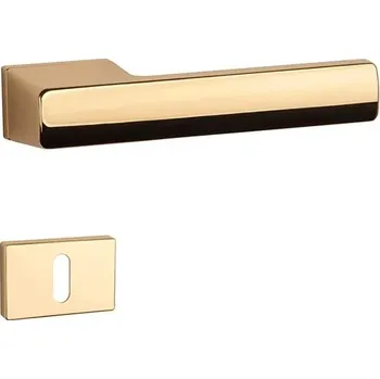 Dveřní kování MP KOVANI MP kování AS - BRISA - RT 7S (mosaz lesk) Provedení: Klika/klika na rozetách