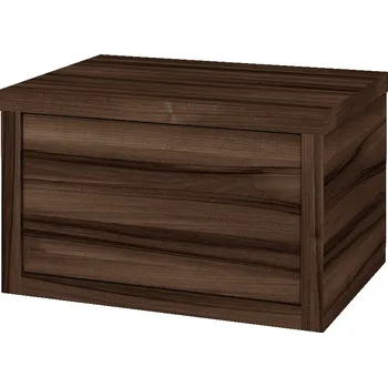 Koupelnový nábytek Dřevojas Nízká skříňka STORM SYZ 60 - D06 Ořech / D06 Ořech