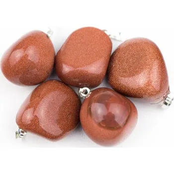 Přívěsek Přívěsek valounek - Zlatý avanturín