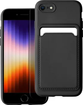 Pouzdro na mobilní telefon Forcell Card Case pro Apple iPhone 7/8/SE 2020 černé