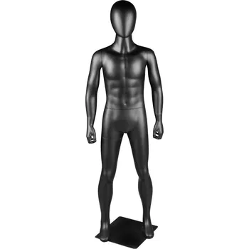 Figurína FORCE figurína dětská, vzpřímený postoj, černá matná