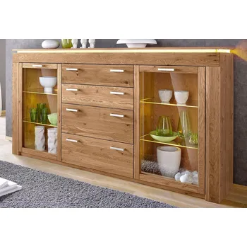 Komoda Velká komoda DUB masiv - LYON LYON19D