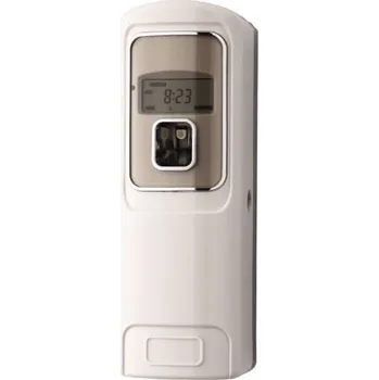 Aroma difuzér Digitální osvěžovač vzduchu DISHS2 83 x 242 mm bílý/šedý