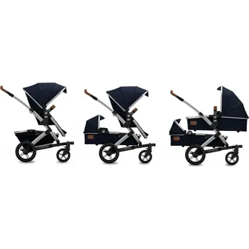 Kočárek JOOLZ kompletní sourozenecký set Geo1 - Parrot Blue