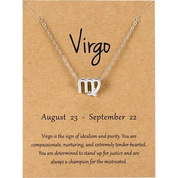 Souprava šperků Přívěsek znamení zvěrokruhu - Panna