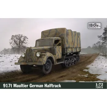 Plastikový model 1/72 917t Maultier German Halftruck