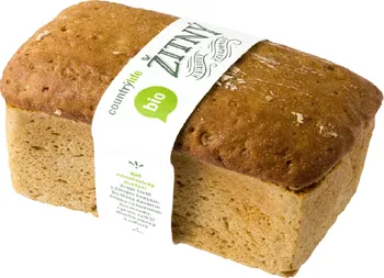 Trvanlivě pečivo Country Life Kvasový celozrnný chléb žitný BIO 500 g