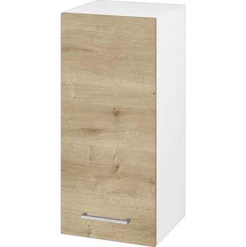 Koupelnový nábytek Dřevojas Horní skříňka SYD 35 - N01 Bílá lesk / Úchytka T04 / D09 Arlington / Pravé