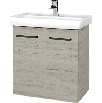 Koupelnový nábytek Dřevojas Koupelnová skříňka DOOR SZD2 60 - D05 Oregon / Úchytka T06 / D05 Oregon