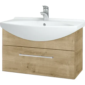 Koupelnový nábytek Dřevojas Koupelnová skříňka TAKE IT SZZ 75 - D09 Arlington / Úchytka T04 / D09 Arlington