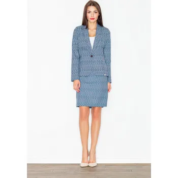 Dámská sukně Elegantní tužková sukně s vyšším pasem M516 FIGL Velikost: L, Barva (Varianta): 31