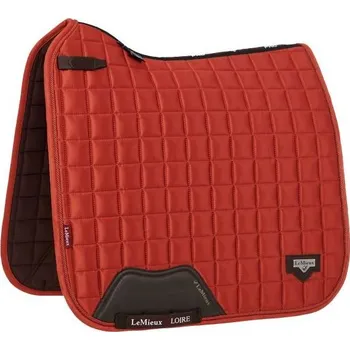 LeMieux Dečka podsedlová Loire Classic Satin Square LeMieux, drezurní, sienna FULL