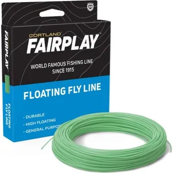 Cortland muškařská šnůra FairPlay Floating Blue Green Fresh/Salt|WF8F 84ft